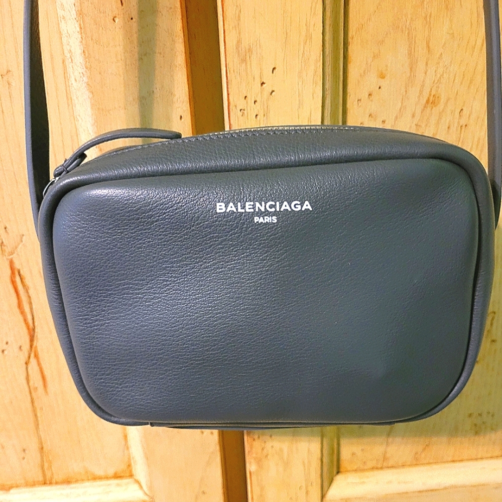Balenciaga Crossbody Bag in Charcoal Gray